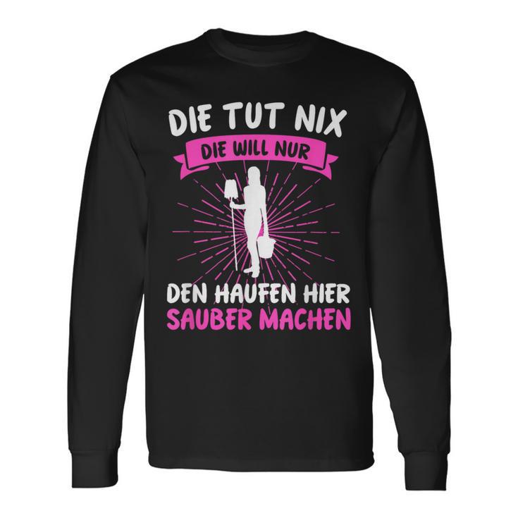 Putzkraft Putzkraft Putzfrau Langarmshirts Geschenkideen