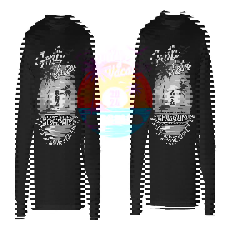 Rhode Island Family Vacation 2024 Making Memores Together Long Sleeve T-Shirt