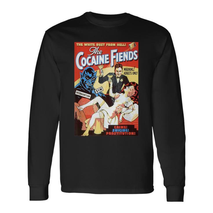 Rhythm Kills Cocaine Fiens In 1935 Langarmshirts Geschenkideen