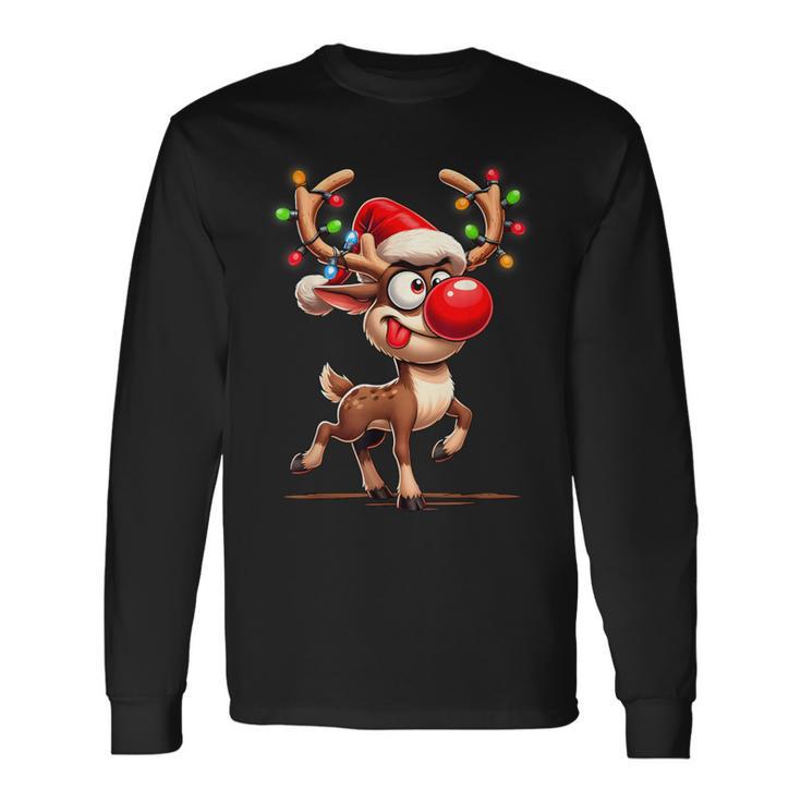 Rindeer Christmas Reindeer Christmas Langarmshirts Geschenkideen