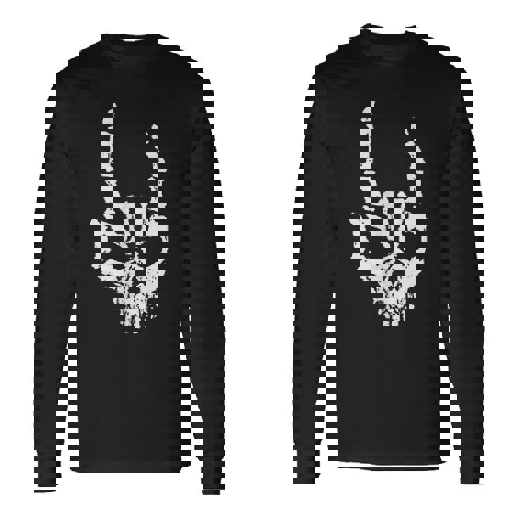 Rocker Rockhand T Heavy Metal Handyhülle Metal Camiseta de manga larga