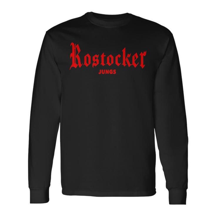 Rostocker Boys' Hansestadt Rostock Langarmshirts Geschenkideen