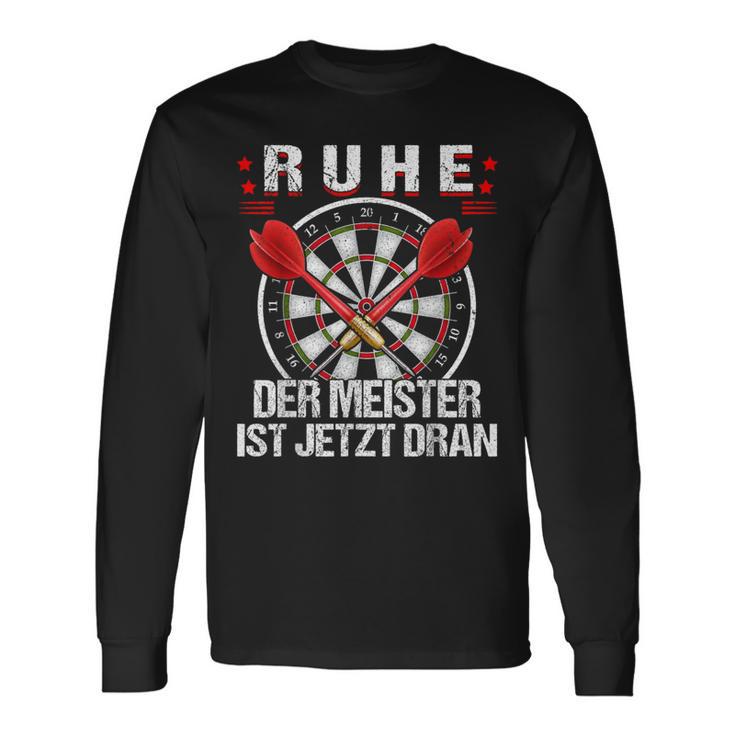 With Ruhe Der Meister Ist Jetzt Dran Langarmshirts Geschenkideen