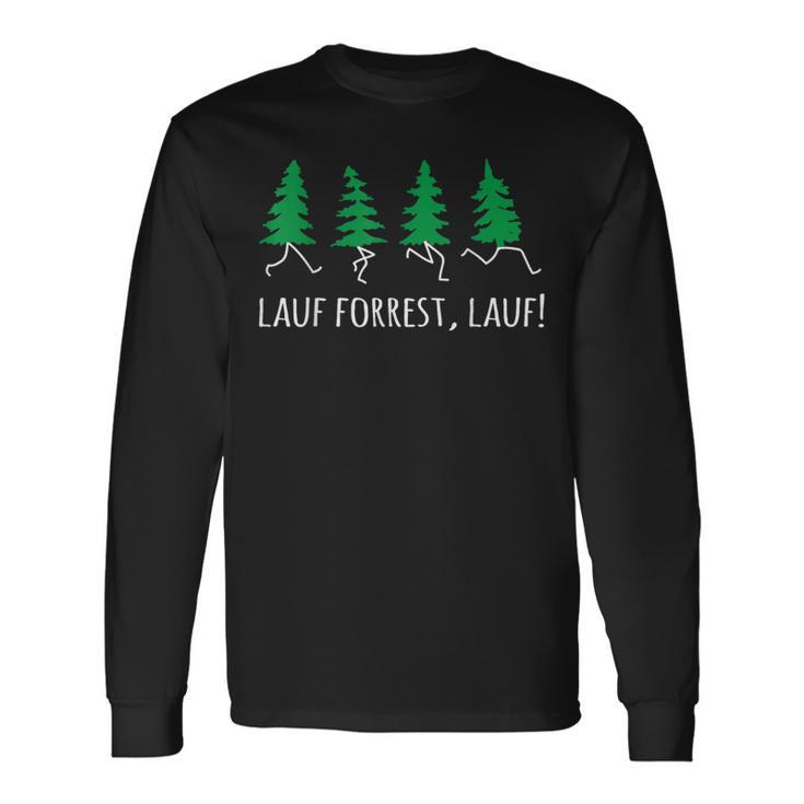 Running Forrest Running Slogan Langarmshirts Geschenkideen