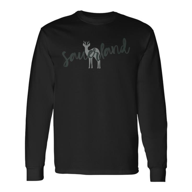 Sauerland Deer Langarmshirts Geschenkideen