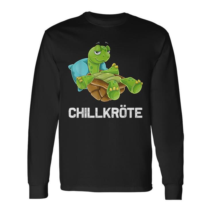 Schlafen Relax Chill Turtles Langarmshirts Geschenkideen