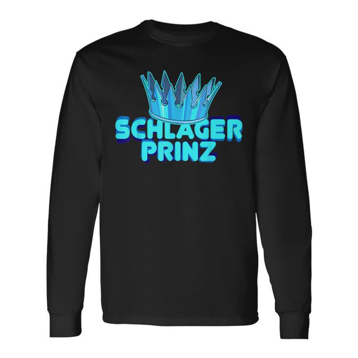 Schlagerprinz Schlager Prince Hammer Music Langarmshirts Geschenkideen