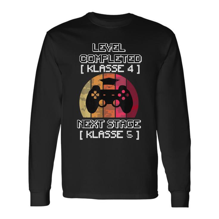 School Gymnasium 5Th Class Gaming Stage Langarmshirts Geschenkideen