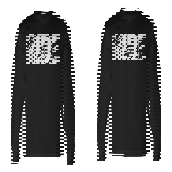 Scooter & Patinete Skater Regalo Ride Gráfico Camiseta de manga larga