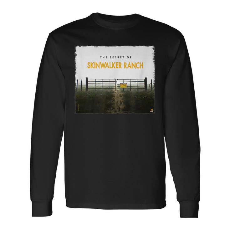 The Secret Of The Skinwalker Ranch Betreten Sie Nicht S Langarmshirts Geschenkideen