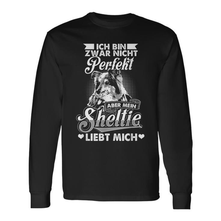 Sheltie Dog Dog Langarmshirts Geschenkideen