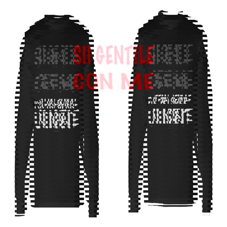 Sii Gentile Collection Maglietta a maniche lunghe
