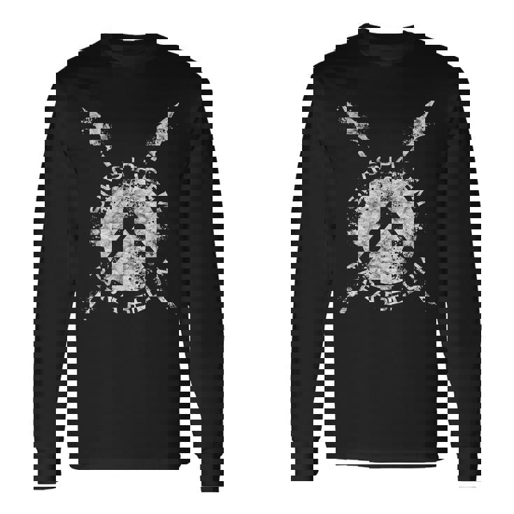 Siis Pacem Para Bellum Sparta Camiseta de manga larga