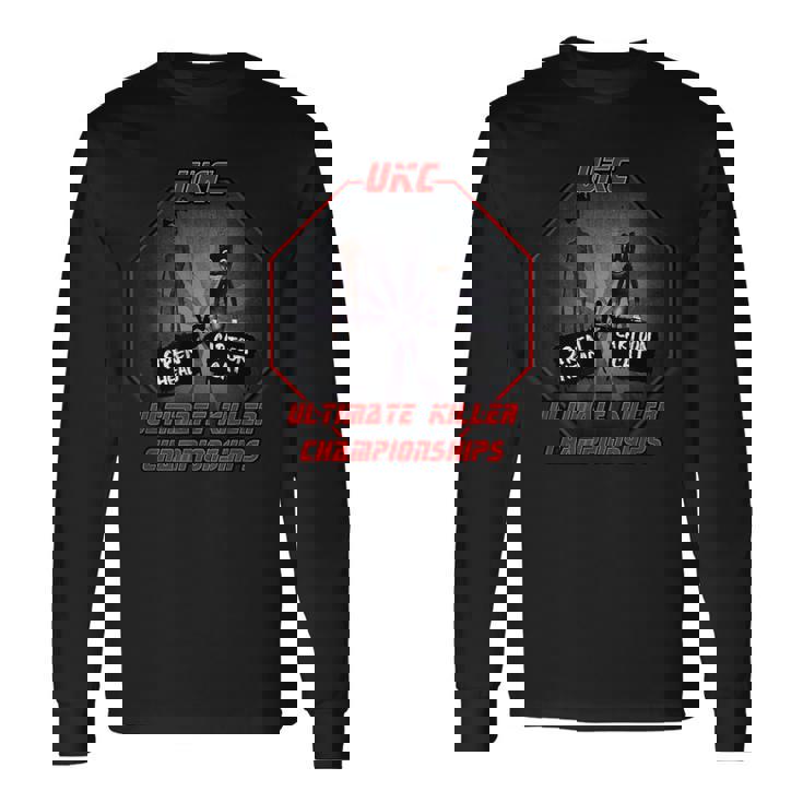 Sirenhead Siren Head Raccapricciante Horror Trucco O Trattamento Maglietta a maniche lunghe