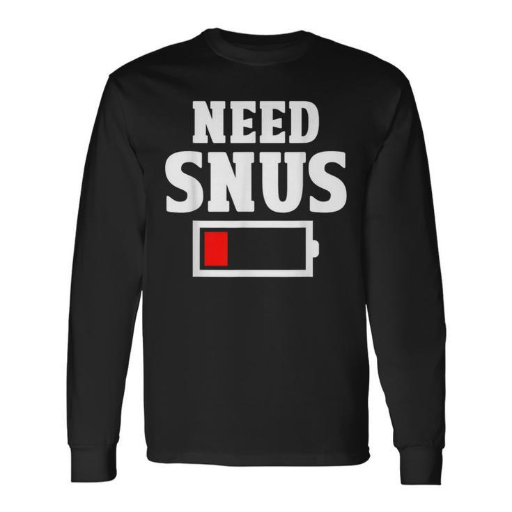 Snus Sweden Langarmshirts Geschenkideen