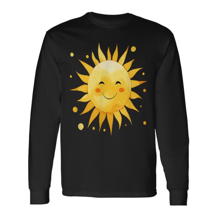 Sonne Sonnenschein Sommer Sonnenanbeter Langarmshirts Geschenkideen