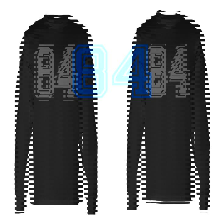 sports-jersey-number-84-blue-
