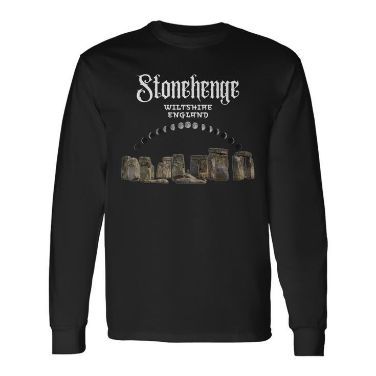 Stonehenge England Souvenir Stonehenge Langarmshirts Geschenkideen