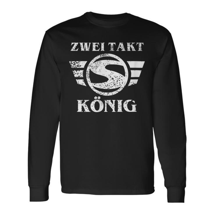 Suhl Simson S50 S51 Schwalbe Star Two-Stroke Engine 2-Stroke King Langarmshirts Geschenkideen