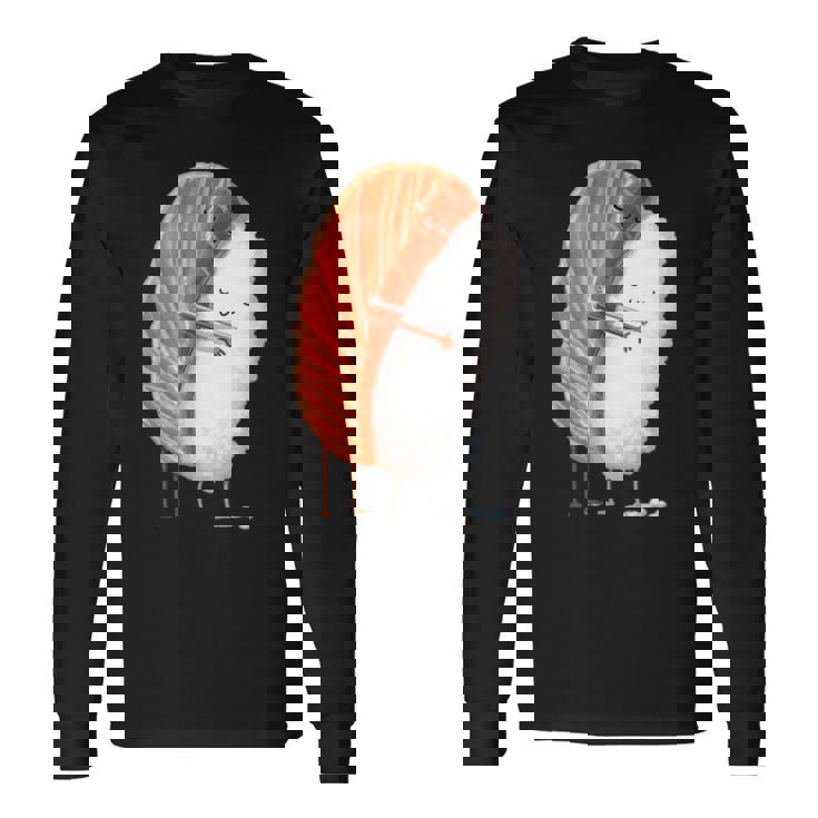 Sushi Hug Kawaii Graphic Maglietta a maniche lunghe