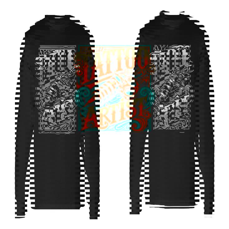 Tatuador Tatuaje Tatuajes Tatuajes Tatuado Camiseta de manga larga