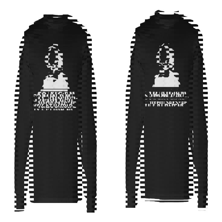 Teatro Escenario Actor Función Obra Musical Camiseta de manga larga Ideas de regalos