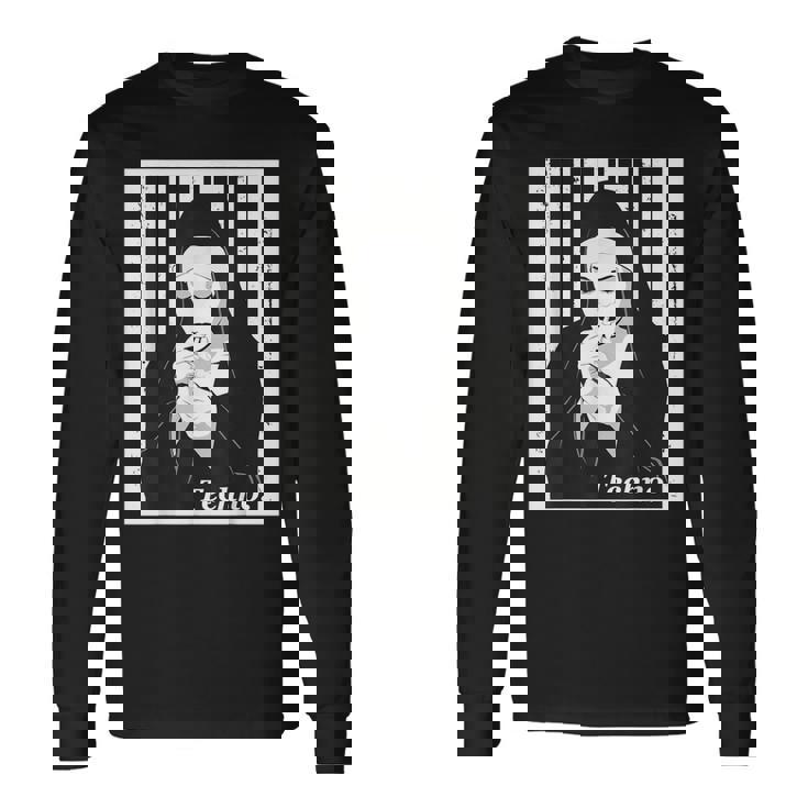 Tecno Suora Techno Religion Rave Hardcore Techno Music Maglietta a maniche lunghe