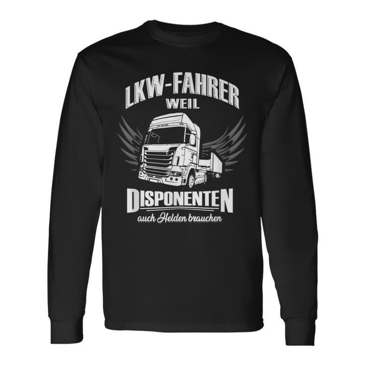 Truck Driver For Trucker Driver Langarmshirts Geschenkideen