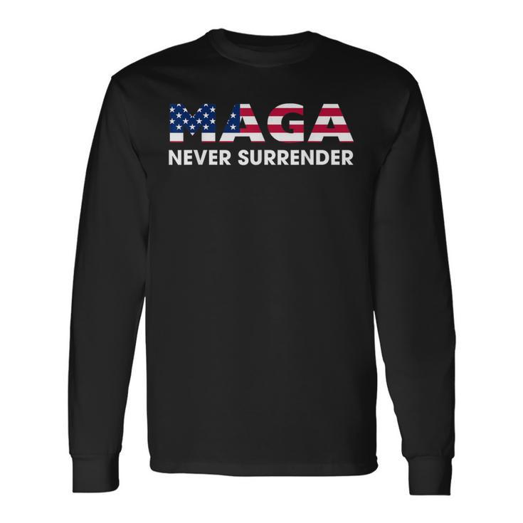 Trump 2024 We The People MAGA 45 47 Never Surrender Legend T-Shirt – Gildan L