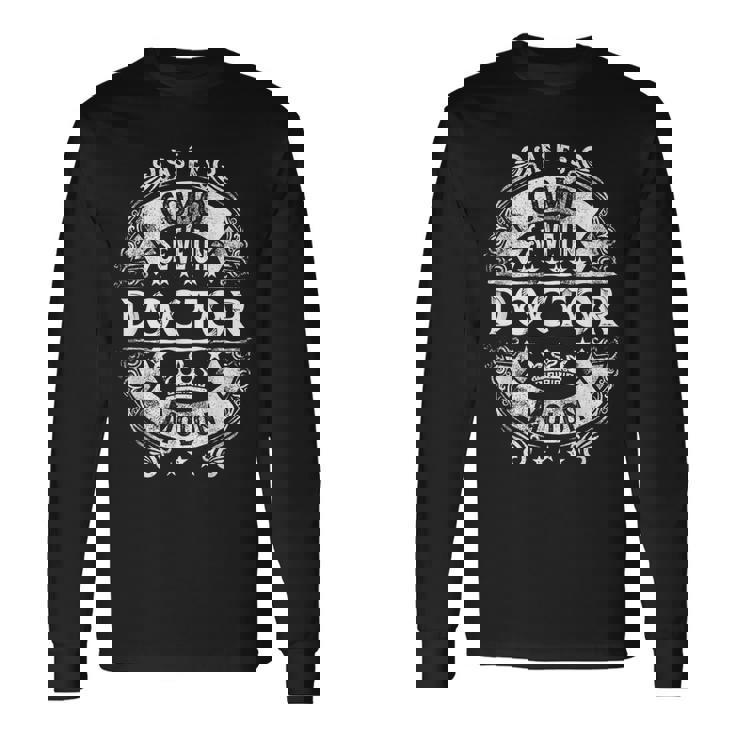 Un Doctor Molon Divertido Humor Para Hombre Medico Medicos Camiseta de manga larga Ideas de regalos