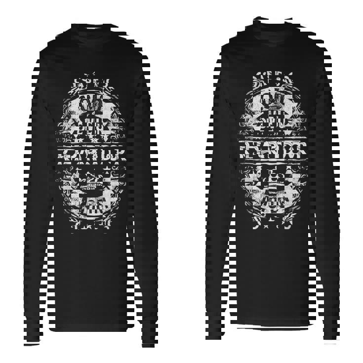 Un Repartidor Molon Divertido Humor Para Hombre Camiseta de manga larga Ideas de regalos