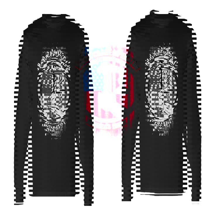 Union Crane Operator For Crane Operators Long Sleeve T-Shirt