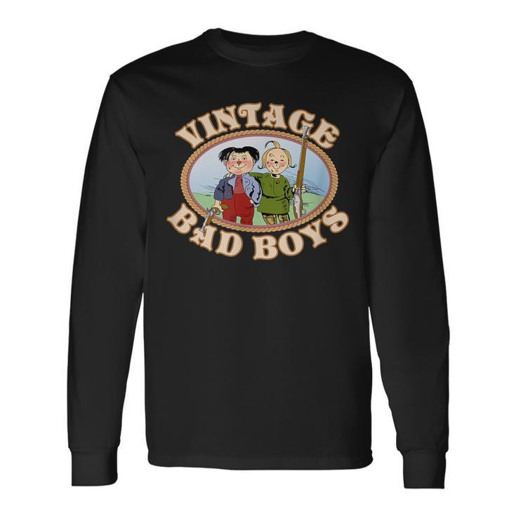 Vintage Bad Boys Langarmshirts Geschenkideen