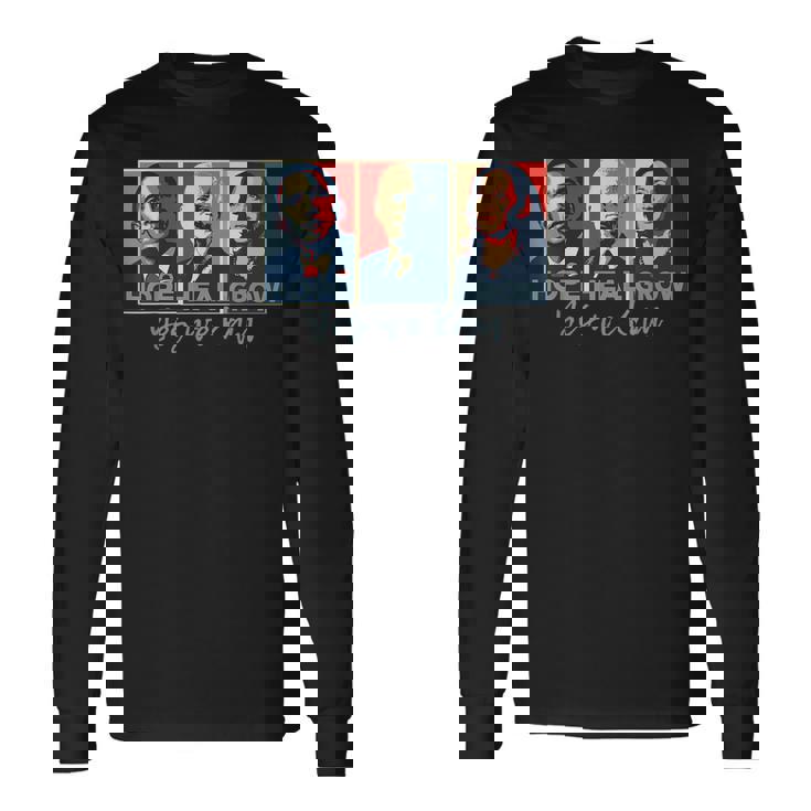 Vintage Hope Heal Grow 2024 Long Sleeve T-Shirt