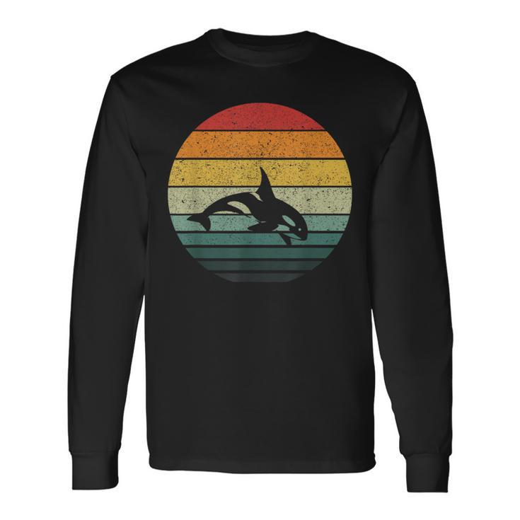 Vintage Orca Retro Langarmshirts Geschenkideen