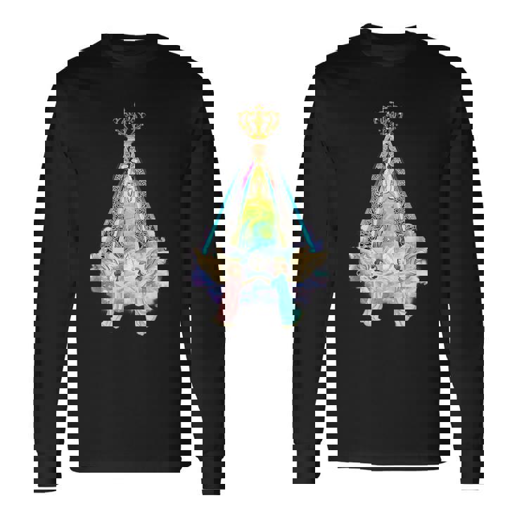 Virgen Delalle Angeles Y Arcangeles Camiseta de manga larga