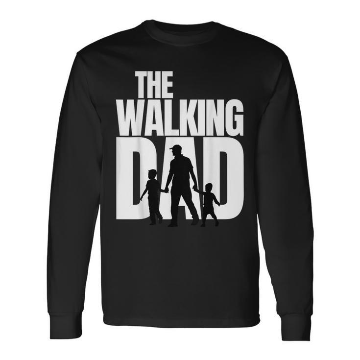 The Walking Dad Papa Papiateratertag Geschenk Langarmshirts Geschenkideen