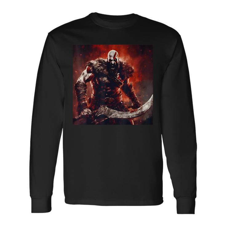 War God Spartan Rage Langarmshirts Geschenkideen