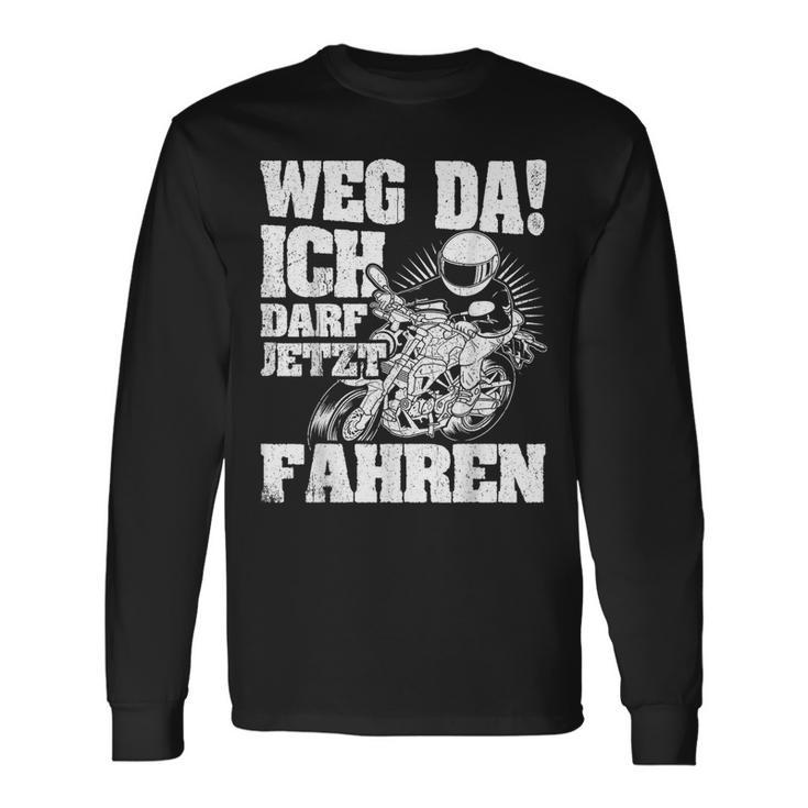 Weg Da Ich Darf Jetzt Fahrerschein Weg Da Ich Langarmshirts Geschenkideen