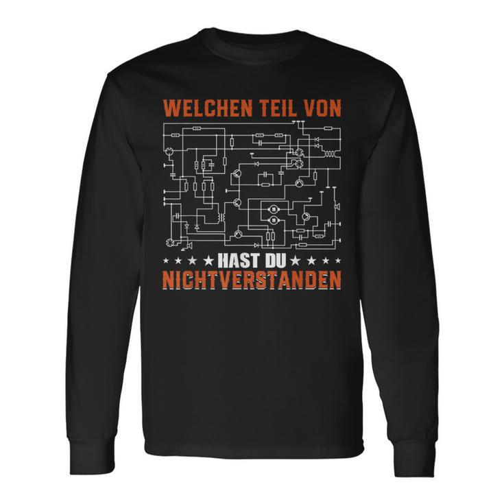 Welchen Teilon Hast Du Nichterstanden German Langu Langarmshirts Geschenkideen