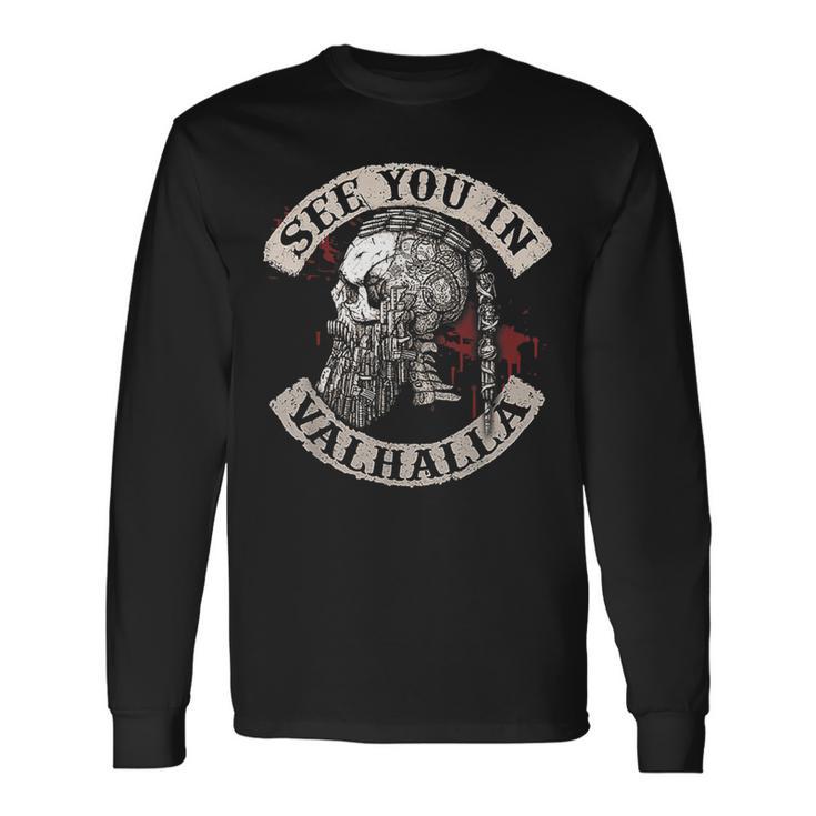 Wir See Uns Inalhalla Skulliking Langarmshirts Geschenkideen