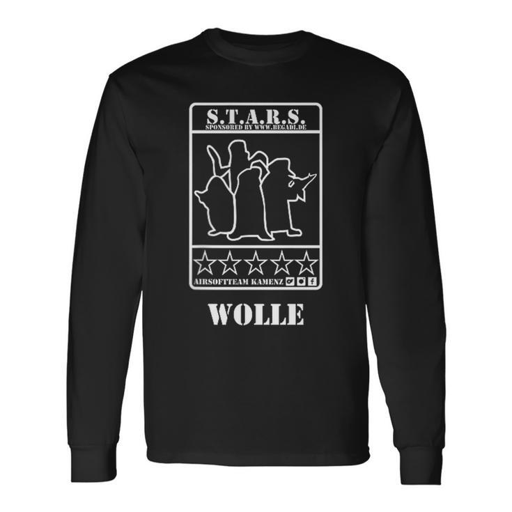 Wolle Logo Weiß Langarmshirts Geschenkideen