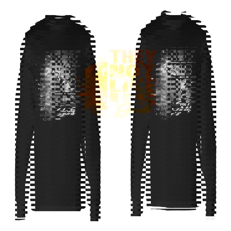 They Not Like Us Saints Long Sleeve T-Shirt Gifts ideas