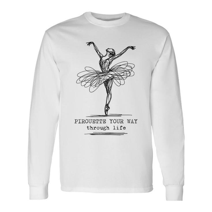 Ballet Dancer Ballerina Langarmshirts Geschenkideen