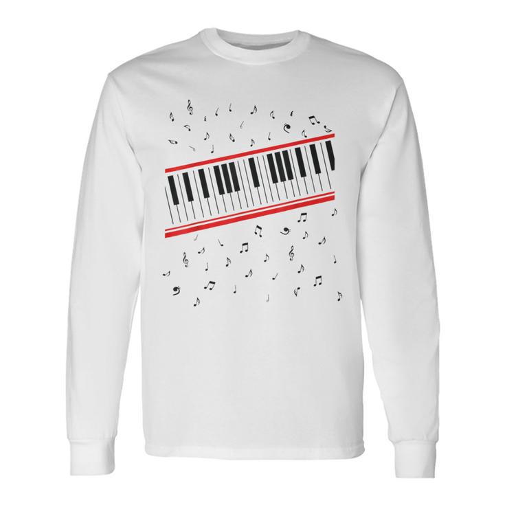 Beat It Piano Langarmshirts Geschenkideen