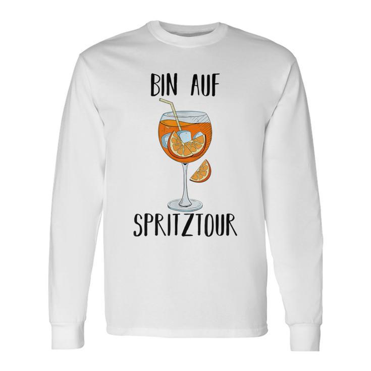 Bin Auf Spritztour Jga Hen Party Spritz S Langarmshirts Geschenkideen