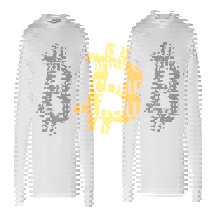 Bitcoin Bitcoin Logo Genesis Block Msg Bitcoin Maglia A Manica Maglietta a maniche lunghe