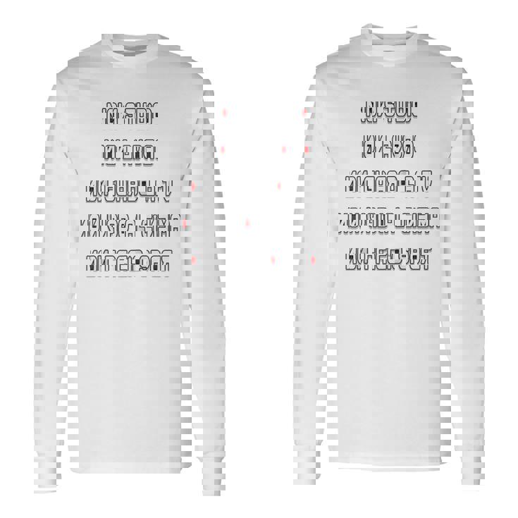 Cccp Non Studio Non Lavoro Maglia Con Maniche Raglan Maglietta a maniche lunghe