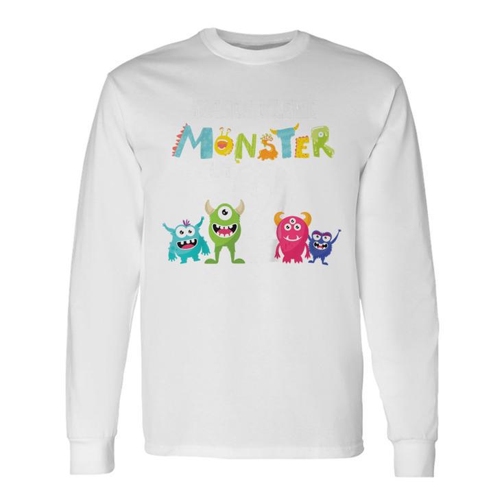 Children's 2Nd Birthday Ich Bin Schon 2 Jahre Junge Kleine Monster Langarmshirts Geschenkideen