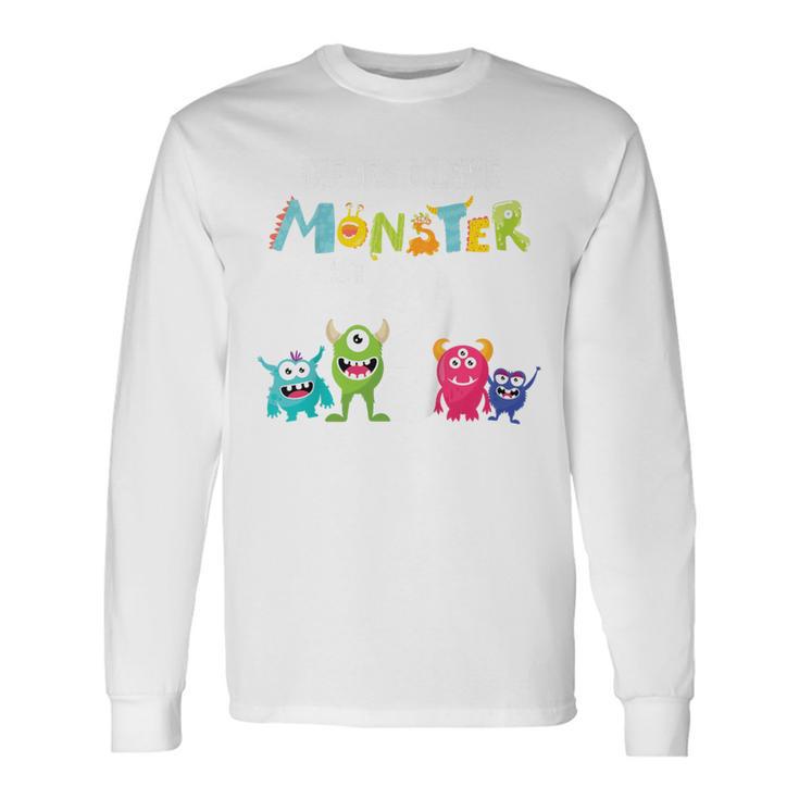 Children's 3Rd Birthday Ich Bin Schon 3 Jahre Junge Kleine Monster Langarmshirts Geschenkideen